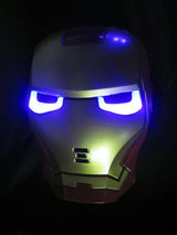 Halloween Hoilday Cosplay Mask Spider Man Mask With Led light Children