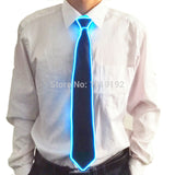 NEW Design Light 10 Color EL Tie Light Up LED Tie glowing For Party