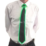 NEW Design Light 10 Color EL Tie Light Up LED Tie glowing For Party