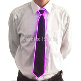 NEW Design Light 10 Color EL Tie Light Up LED Tie glowing For Party