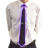 NEW Design Light 10 Color EL Tie Light Up LED Tie glowing For Party