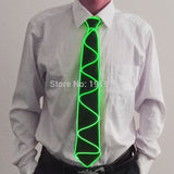 NEW Design Light 10 Color EL Tie Light Up LED Tie glowing For Party