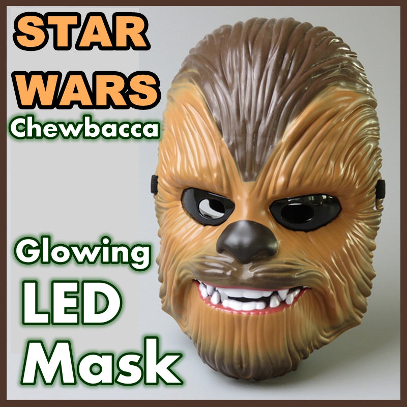 Boy toy luminous New style Chewbacca mask child costumes Festival kid