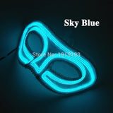 Cocktail Party Favors Neon Light Elegant Mask Music Control Led Strip
