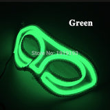 Cocktail Party Favors Neon Light Elegant Mask Music Control Led Strip