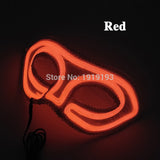 Cocktail Party Favors Neon Light Elegant Mask Music Control Led Strip