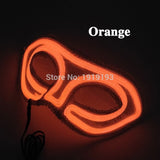 Cocktail Party Favors Neon Light Elegant Mask Music Control Led Strip