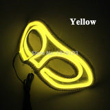 Cocktail Party Favors Neon Light Elegant Mask Music Control Led Strip