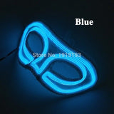 Cocktail Party Favors Neon Light Elegant Mask Music Control Led Strip