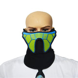 LED Masks Clothing Big Terror Masks Cold Light Helmet Fire Festival Party