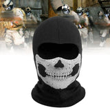 MAYITR Motorcycle Ghost Skull Mask Balaclava Protection