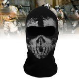 MAYITR Motorcycle Ghost Skull Mask Balaclava Protection