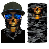 BJMOTO Motorcycle Biker Face Mask Face Shield Balaclava Maske
