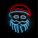 Christamas Davidad Santa Claus LED Mask Light Up Ball Mask