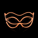 EL wire Mask Flashing Cosplay LED night MASK Costume Anonymous
