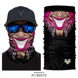 3D Seamless Motorcycle Bandana Magic Neck Face Mask Balaclava Moto Ghost