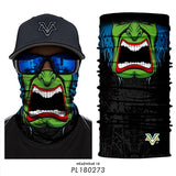 3D Seamless Motorcycle Bandana Magic Neck Face Mask Balaclava Moto Ghost