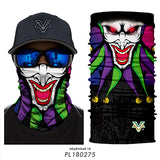 3D Seamless Motorcycle Bandana Magic Neck Face Mask Balaclava Moto Ghost