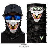 3D Seamless Motorcycle Bandana Magic Neck Face Mask Balaclava Moto Ghost