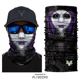 3D Seamless Motorcycle Bandana Magic Neck Face Mask Balaclava Moto Ghost