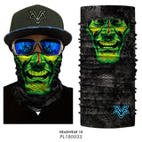 3D Seamless Motorcycle Balaclava Magic Neck Face Mask Moto