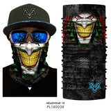 3D Seamless Motorcycle Balaclava Magic Neck Face Mask Moto