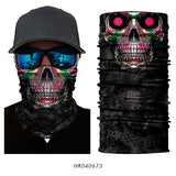 3D Seamless Balaclava Magic Neck Face Mask Camouflage Motorcycle