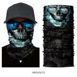 3D Seamless Balaclava Magic Neck Face Mask Camouflage Motorcycle