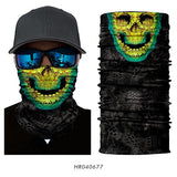 3D Seamless Balaclava Magic Neck Face Mask Camouflage Motorcycle