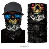 3D Seamless Balaclava Magic Neck Face Mask Camouflage Motorcycle