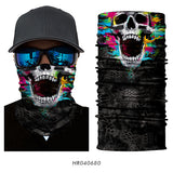 3D Seamless Balaclava Magic Neck Face Mask Camouflage Motorcycle