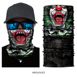 3D Seamless Balaclava Magic Neck Face Mask Camouflage Motorcycle