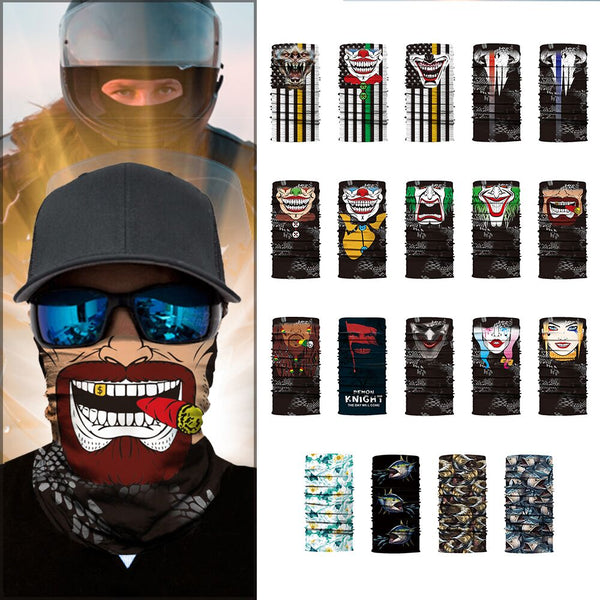 HEROBIKER Skull Face Mask Motorcycle Mask Balaclava Unisex Cycling