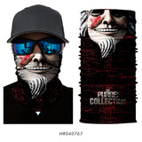 3D Ghost Seamless Neck Face Mask For Outdoor Motorcycle Bandana