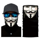 HEROBIKER Skull Face Mask Motorcycle Mask Balaclava Unisex Cycling