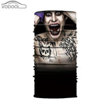 Outdoor Sports Skull Ghost Print Face Mask Riding Headband