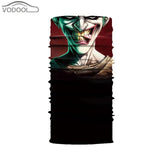 Outdoor Sports Skull Ghost Print Face Mask Riding Headband