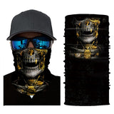 HEROBIKER Motorcycle Mask Unisex Balaclava Face Shield Skull