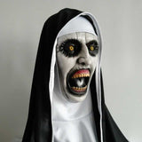 2018 The Nun Horror Mask LED Cosplay Valak Scary Latex Masks with