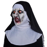 2018 The Nun Horror Mask LED Cosplay Valak Scary Latex Masks with