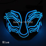 10 colors Select Party led Mask Funny fox Halloween Carnaval Club Bar DJ