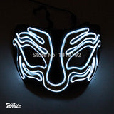 10 colors Select Party led Mask Funny fox Halloween Carnaval Club Bar DJ