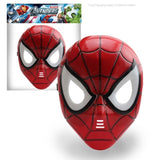 LED Head Mask Super hero Hulk/American captain/Spiderman Crazy Rubber
