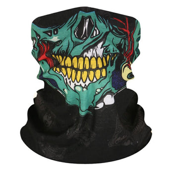 1/2 Piece Motorcycle SKULL Ghost Face Windproof Mask Outdoor Sports Warm
