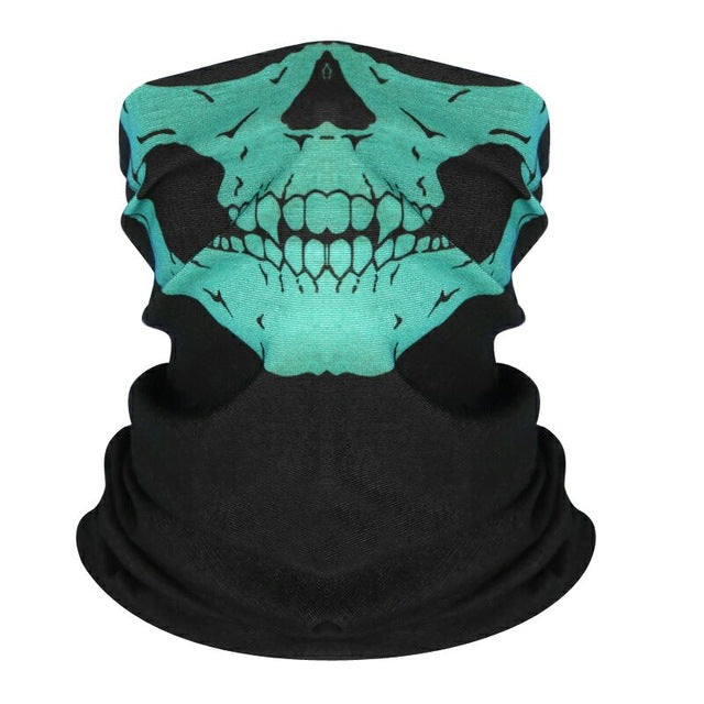 1/2 Piece Motorcycle SKULL Ghost Face Windproof Mask Outdoor Sports Warm