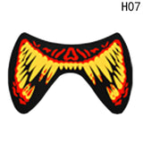 Halloween LED Cold Light Mask music voice-activated light