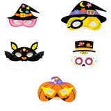 5 pcs/lot  Kids  Halloween Mask  Creative Cartoon Masquerade Children's