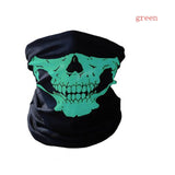 KAKUDER Cycling Motorcycle Bicycle Ski Skull Half Face Mask Ghost