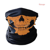 KAKUDER Cycling Motorcycle Bicycle Ski Skull Half Face Mask Ghost