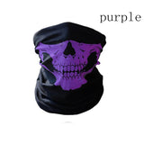 KAKUDER Cycling Motorcycle Bicycle Ski Skull Half Face Mask Ghost